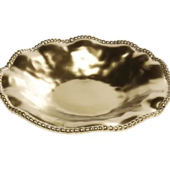 KARE Design Accessoires>Assiette Bell doré Ø36cm