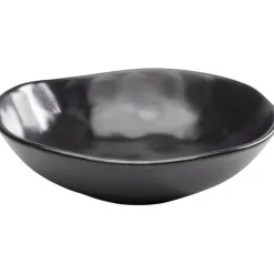 KARE Design Accessoires>Assiette creuse Organic noire Ø22cm
