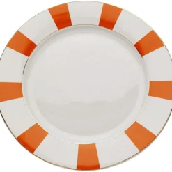KARE Design Accessoires>Assiette Harlequin orange Ø27cm