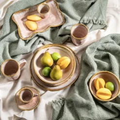 KARE Design Accessoires>Assiette Nala rose Ø26cm