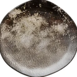 KARE Design Accessoires>Assiette Savannah marron/gris Ø26cm