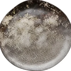 KARE Design Accessoires>Assiette Savannah marron/gris Ø20