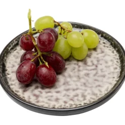 KARE Design Accessoires>Assiette Soho gris Ø14cm