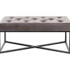 KARE Design Meubles>Banquette Crossover gris noir 90x40cm