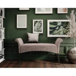 KARE Design Meubles>Banquette Motley Velvet Silvergrey