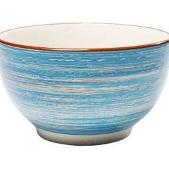 KARE Design Accessoires>Bol Swirl bleu Ø14cm