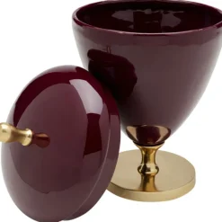 KARE Design Accessoires>Boîte décorative Salome rouge 24cm