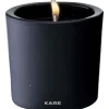 KARE Design Accessoires>Bougie parfumée Sandalwood noir 10cm