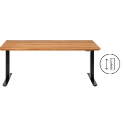 KARE Design Meubles>Bureau Office Symphony chêne noir 180x90