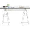 KARE Design Meubles>Bureau Polar chromé 8 mm (verre trempé)