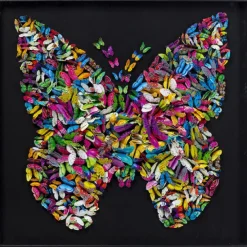 KARE Design Accessoires>Cadre décoratif Farfalla 120x120cm