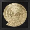 KARE Design Accessoires>Cadre décoratif Golden Snail 120x120cm