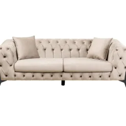 KARE Design Meubles>Canapé Bellissima 2-places velours taupe 200cm