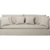 KARE Design Meubles>Canapé Boheme 3,5 places crème 230cm