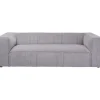 KARE Design Meubles>Canapé Cubetto Cord 3-places gris clair 220cm