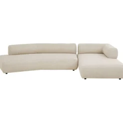 KARE Design Meubles>Canapé d angle Bow droite creme