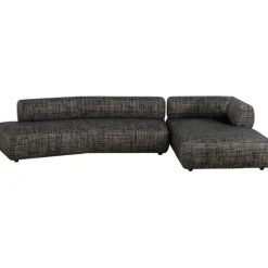 KARE Design Meubles>Canapé d angle Bow droite Gris