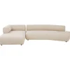 KARE Design Meubles>Canapé d angle Bow gauche creme