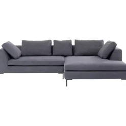 KARE Design Meubles>Canapé d angle Gianni gris droite