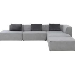KARE Design Meubles>Canapé d angle Infinity Atlanta gris droite