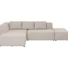KARE Design Meubles>Canapé d angle Infinity Ottomane crème gauche