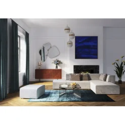 KARE Design Meubles>Canapé d angle Infinity Vegas gris