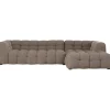 KARE Design Meubles>Canapé d angle Salamanca Marron clair droite 320cm