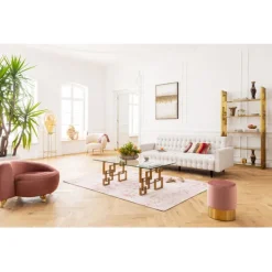 KARE Design Meubles>Canapé lit Milchbar beige 219cm