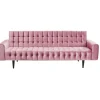 KARE Design Meubles>Canapé Milchbar 3-places velours mauve