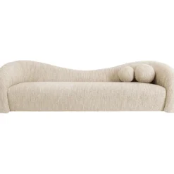 KARE Design Meubles>Canapé 3-places Livia mélange creme 261cm
