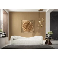 KARE Design Meubles>Canapé 3-places Livia mélange creme 261cm