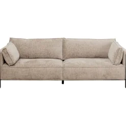 KARE Design Meubles>Canapé 3-places Victor tissu Beige 233cm