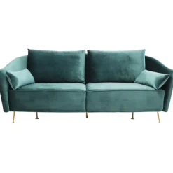 KARE Design Meubles>Canapé Vegas Forever 3-places pétrole