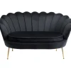 KARE Design Meubles>Canapé Water Lily 2-places Or noir