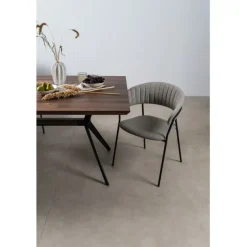 KARE Design Meubles>Chaise a. acc. Belle Gris Argent (2/set)