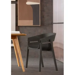 KARE Design Meubles>Chaise a. acc. Biarritz noir