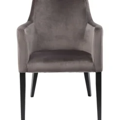 KARE Design Meubles>Chaise a. acc. Black Mode gris
