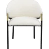 KARE Design Meubles>Chaise a. acc. Boulevard blanc