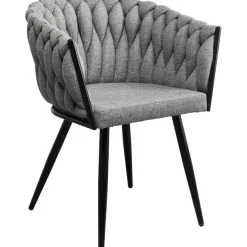 KARE Design Meubles>Chaise a. acc. Dean gris