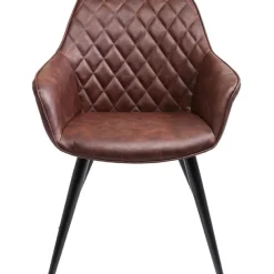 KARE Design Meubles>Chaise a. acc. Harry marron
