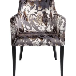 KARE Design Meubles>Chaise a. acc. Mode Sublime/maron foncé