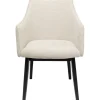 KARE Design Meubles>Chaise a. acc. Modino crème