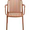 KARE Design Meubles>Chaise a. acc. Porto Santo terracotta