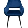 KARE Design Meubles>Chaise a. acc. San Francisco bleu