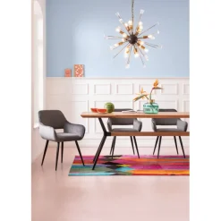 KARE Design Meubles>Chaise a. acc. San Francisco gris