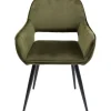 KARE Design Meubles>Chaise a. acc. San Francisco vert foncé