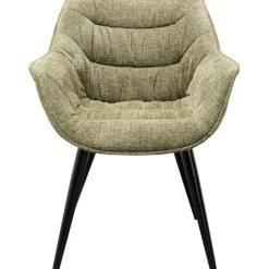 KARE Design Meubles>Chaise a. acc. Thelma mélange vert