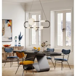 KARE Design Meubles>Chaise a. acc. Viola bleu