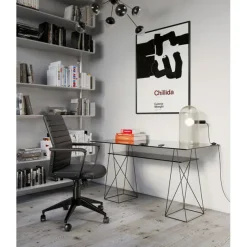 KARE Design Meubles>Chaise de bureau Labora dossier bas noir