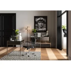 KARE Design Meubles>Chaise de bureau pivotante Dottore noir